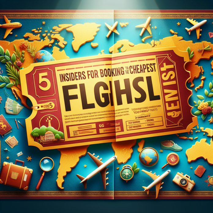 5 Insider Secrets for Booking the Cheapest Flights