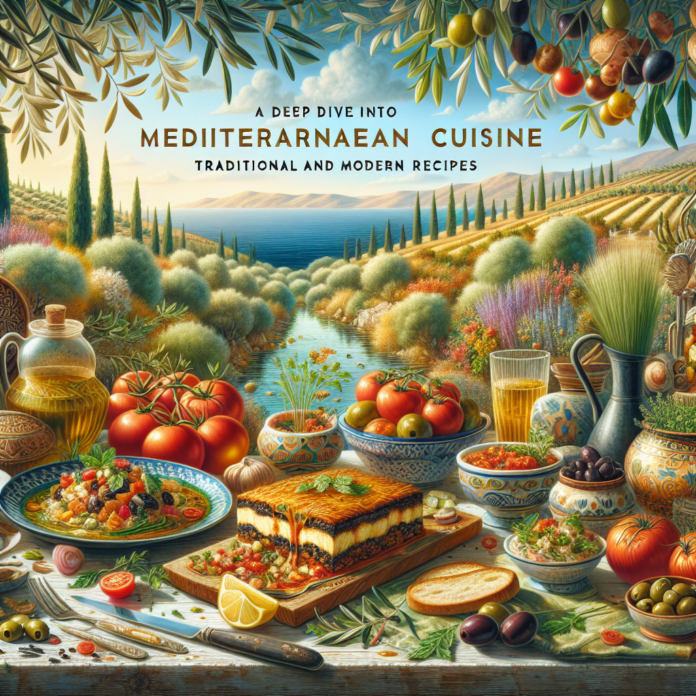 A Deep Dive into Mediterranean Cuisine: Traditional and Modern Recipes