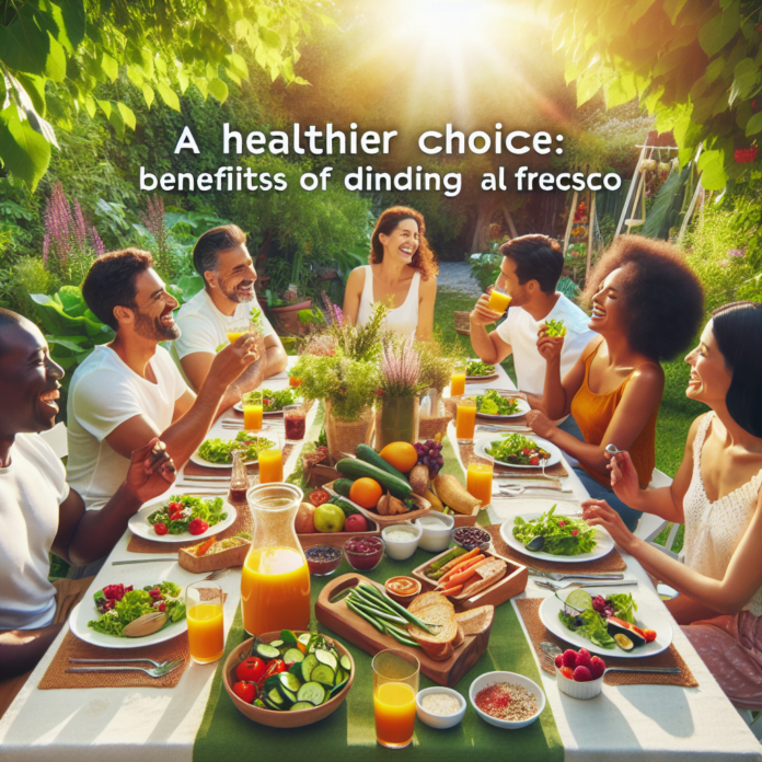 A Healthier Choice: Benefits of Dining Al Fresco