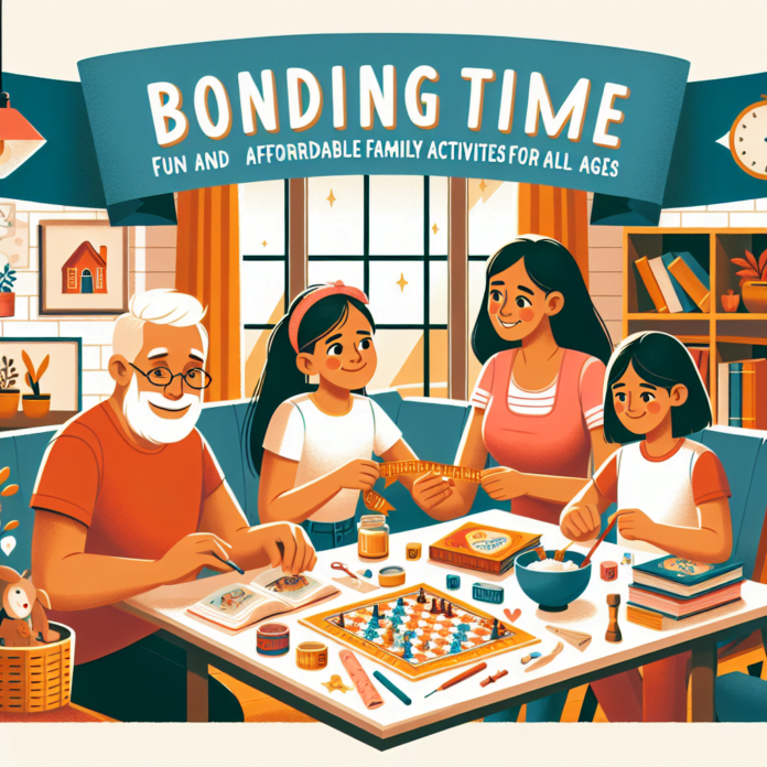 Bonding Time: Fun and Affordable Family Activities for All Ages Bonding Time: Fun and Affordable Family Activities for All Ages