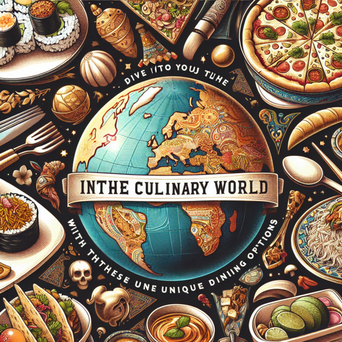 Dive into the Culinary World with These Unique Dining Options
