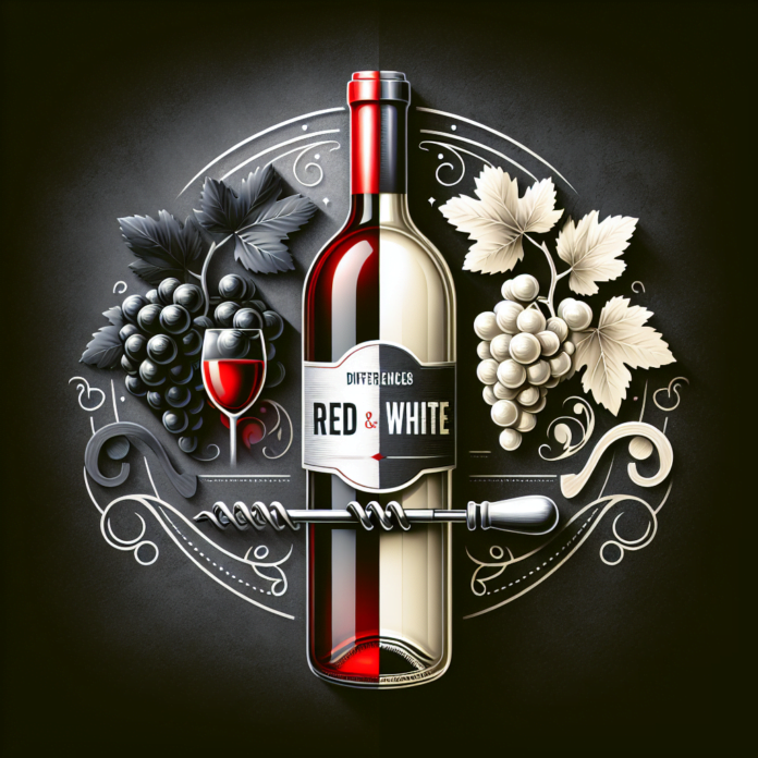 Exploring the Differences in Red and White Wines