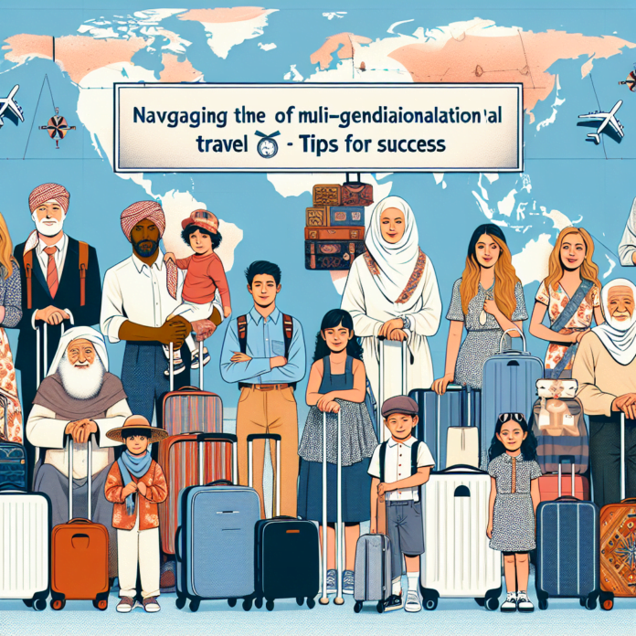 Navigating the Challenges of Multi-Generational Travel: Tips for Success