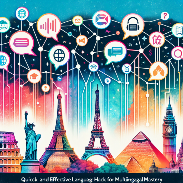 Quick and Effective Language Hacks for Multilingual Mastery
