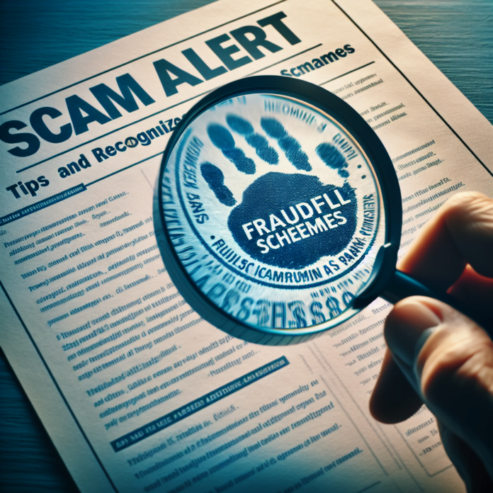 Scam Alert: Tips to Recognize and Avoid Fraudulent Schemes Scam Alert: Tips to Recognize and Avoid Fraudulent Schemes