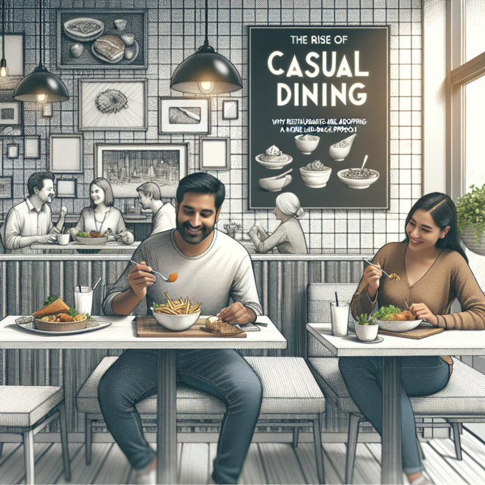 The Rise of Casual Dining: Why Restaurants Are Adopting a More Laid-Back Approach