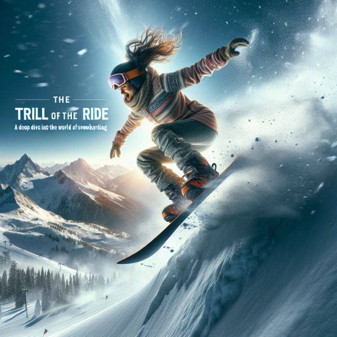 The Thrill of the Ride: A Deep Dive into the World of Snowboarding