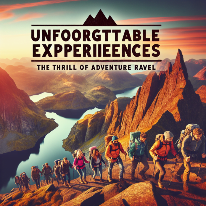 Unforgettable Experiences: The Thrill of Adventure Travel