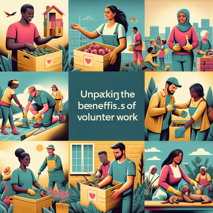 Unpacking the Benefits of Volunteer Work