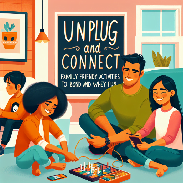 Unplug and Connect: Family-Friendly Activities to Bond and Have Fun